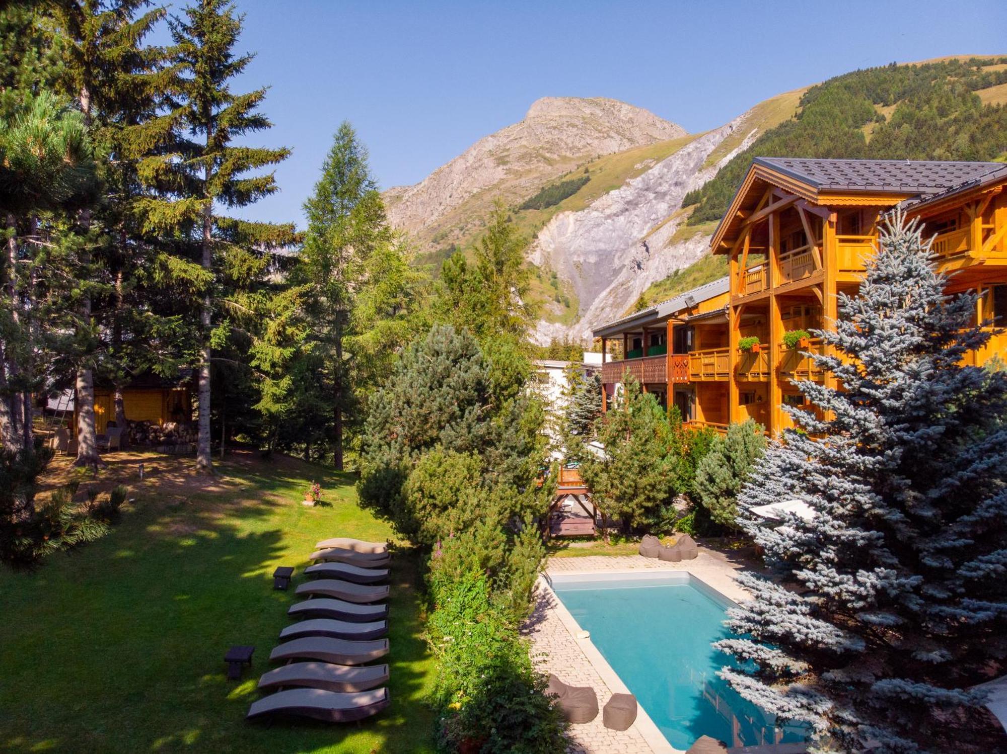 Hotel Chalet Mounier Les Deux Alpes Exterior photo